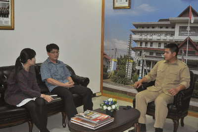 Wawali Terima Kunjungan Tamu dari Kota Anyang